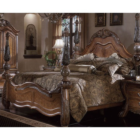 Eden Poster Bed in Amaretto by AICO | 6001X / 6002X / 6003X