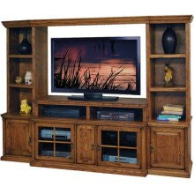 Legends Furniture SD3300.RST Scottsdale Cap Bridge - Rustique