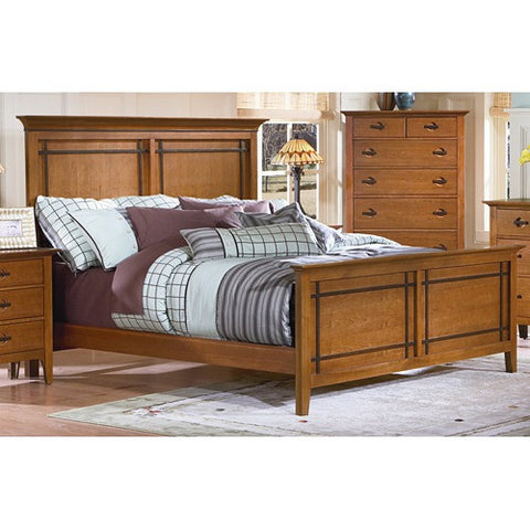 Franklin Heights Panel Bed by kathy ireland Home by Vaughan | G330-25 / G330-26