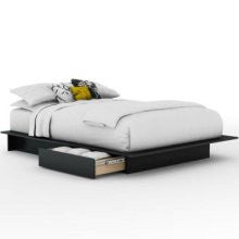 South Shore 3107217 Step One Bedroom Collection Full-Queen Platform Be