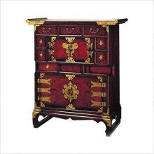Oriental Furniture Chinese Secret Door Scholar Chest