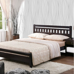 Alabama Queen Bed in Rich Wenge by Gold Sparrow | DEH-QNB-ALX-RUB-WEN