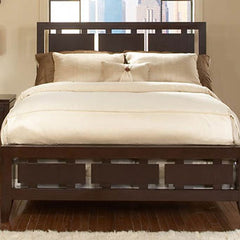 Grove Bamboo Bed in Rich Merlot by Martin Home Furnishings | 5601 FB / 5601 HB / 5601 SR