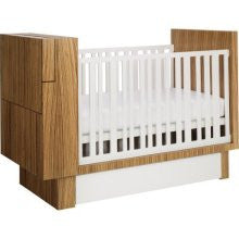 Nursery Works Studio Crib in Zebra and White