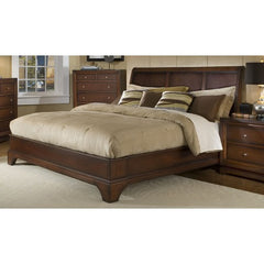 Hampton Bed in Walnut by LifeStyle Solutions | SS3-HTN