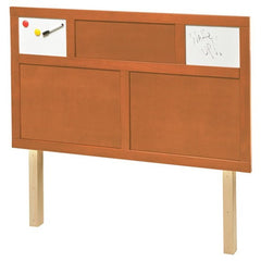 Headboard for Twin Storage in Walnut by Badger Basket | 09117