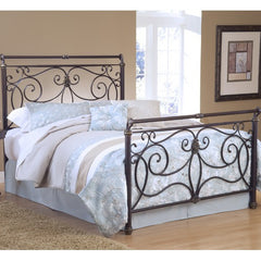 Brady Bed in Antique Bronze by Hillsdale | Brady Bed in Antique Bronze