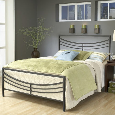 Kingston Bed in Brown by Hillsdale | Kingston Bed in Brown