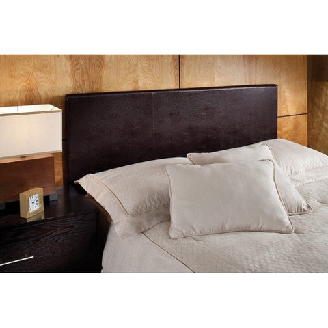 Springfield Headboard in Brown Vinyl by Hillsdale | 1613HTWR / 1613HFQR