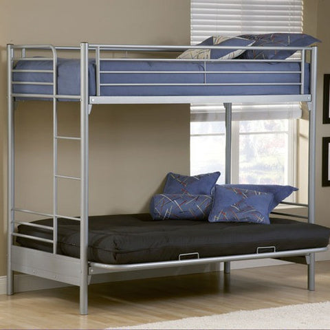 Universal Youth Twin Loft Bed with Futon by Hillsdale | 1178BBF