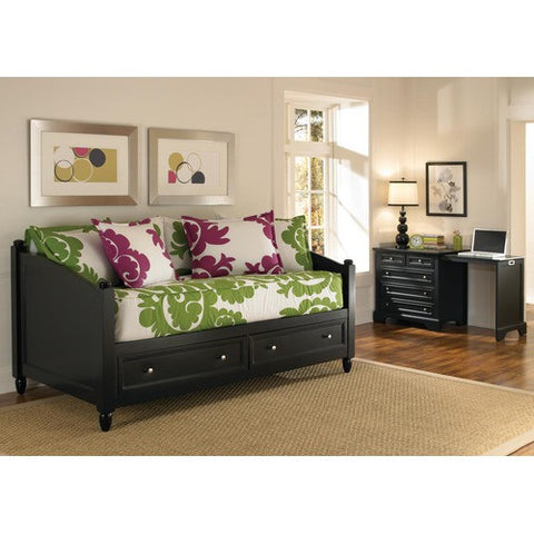 Bedford Storage Daybed and Expan-Desk in Black by Home Styles | 88-5531-859