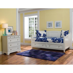 Naples Daybed with Storage and Chest in White by Home Styles | 88-5530-8541