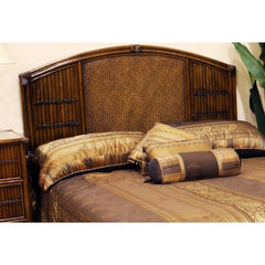 Polynesian Headboard in Antique by Hospitality Rattan | 710-5278-ATQ Set