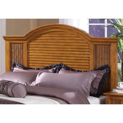 Ships Wheel Headboard in Light Brown by Hospitality Rattan | 403-5914/5911/5905-LTB
