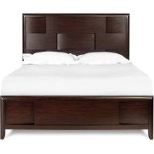 Magnussen Furniture Nova Queen Island Bed with Storage Footboard In...