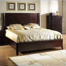 Somerton Crossroads California King Panel Bed - Dark Wood (411-52R1)