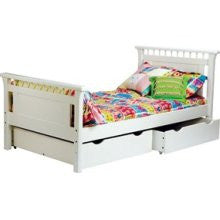 Bolton Furniture Bennington Bed Twin White