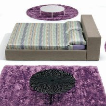 Morfeo Bed Missoni Home Fabric: Morgex Ivory T21