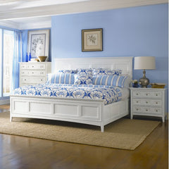 Kentwood Panel Bed in White by Magnussen | B1475