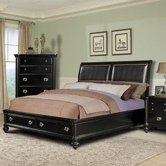 Danbury Bed in Distressed Pine by Klaussner Furniture | 652-066HB / 652-050HB