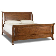 Urban Craftsmen Bed in Rich Golden Stain by Klaussner Furniture | 340-066FB / 340-066HB / 340-066SR