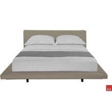 Jane Bed - Queen Beige Fabric MD323-Q-BGE by Modloft