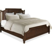 Lifestyle Solutions Wildon Home Nassau Bed in Dark Walnut