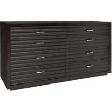 Bellini Modern Living Catania Eight Drawer Double Dresser