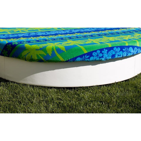 Round Resort Bed with Terry Cover by La-Fete | SUN PAD