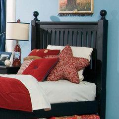My Style Slat Headboard and Metal Frame With Casters by Lea | 590 Slat Bed Series
