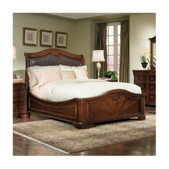 Heritage Court Platform Bed in Distressed Cocoa Brown by Legacy Classic Furniture | 800-4715C / 800-4716C / 800-4717C