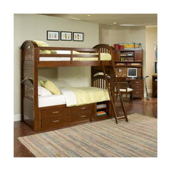 Newport Beach Bunk Bed in Distressed Brown Cherry by Legacy Classic Furniture | 892-8130C