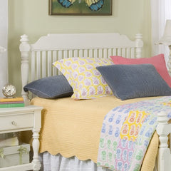 Olivia Low Poster Slat Headboard by Legacy Classic Furniture | 0850-4203 / 0850-4204 / 0850-4205