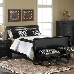 Carrington Bed in Black by Liberty Furniture | Carrington Bed in Black