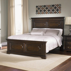Carrington Bed in in Distressed Cherry by Liberty Furniture | Carrington Bed in Cherry