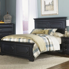 Carrington II Bedroom Panel Bed in Black by Liberty Furniture | 917-BR13 / 917-BR15