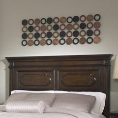 Carrington Panel Headboard in in Distressed Cherry by Liberty Furniture | 717-BR13 / 717-BR15