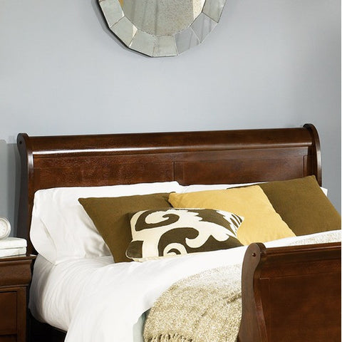 Carrington Sleigh Headboard in Whiskey by Liberty Furniture | 707-BR11H