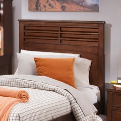 Chelsea Square Youth Bedroom Panel Headboard in Burnished Tobacco by Liberty Furniture | 628-BR11H / 628-BR12H
