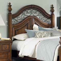 Laurelwood Poster Headboard in Chestnut by Liberty Furniture | 547-BR01 / 547-BR03