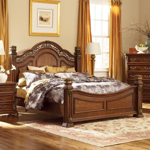 Messina Estates Bed in Cognac by Liberty Furniture | Messina Estates Bed in Cognac