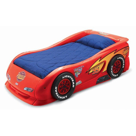 Lightning McQueen Sports Car Twin Bed by Little Tikes | 7005