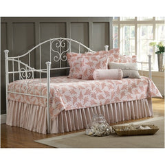 Lucy Daybed with Suspension Deck and Optional Trundle in White by Hillsdale | 1517 Series