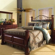 The Brookside Cherry Queen Size Meadowview Bed