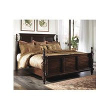 Ashley Furniture Key Town Brown Shutter Panel Bed