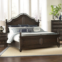 Bellingham Panel Bed in Coffee by Magnussen | B1819-54 / B1819-64