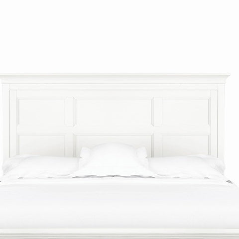 Kenley Panel Bed Headboard in White by Magnussen | Y1875-54H / Y1875-64H