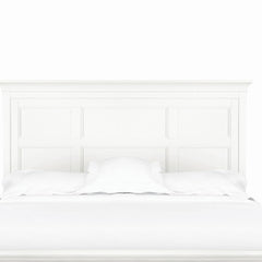 Kenley Panel Bed Headboard in White by Magnussen | Y1875-54H / Y1875-64H