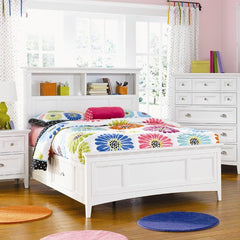 Kenley Panel Bed in White by Magnussen | Y1875-54 / Y1875-64