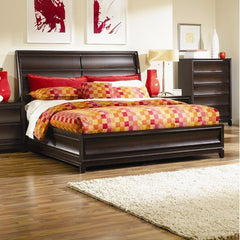 Meridian Island Bed in Espresso by Magnussen | B1712-50 / B1712-60